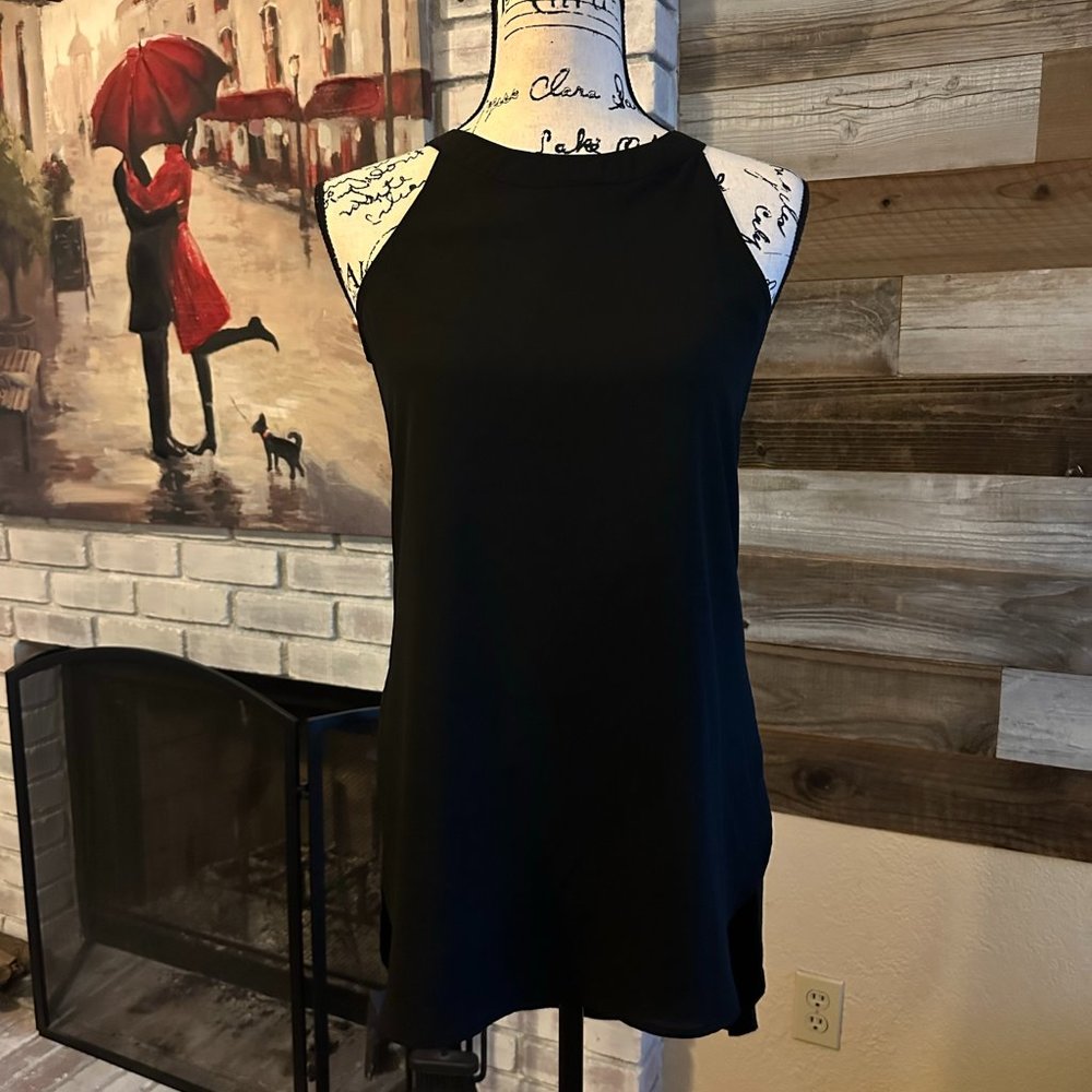 The Limited black sleeveless tunic.  Size XS